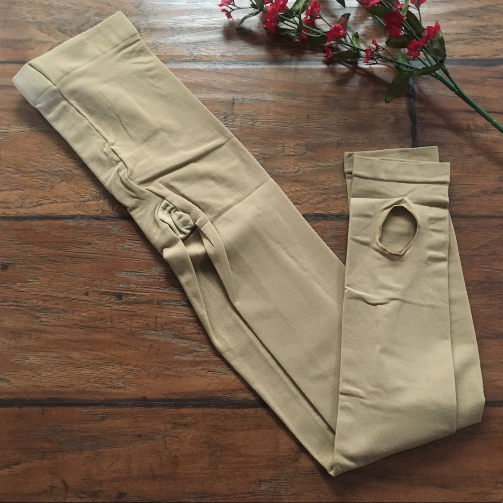 Balera Stirrup Tights- Tan